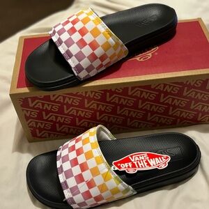 New women Vans rainbow colors